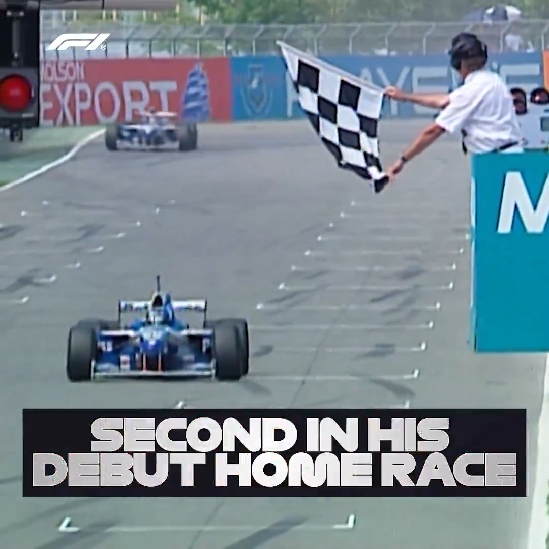 The tale of Jacques Villeneuve's rotten home luck 😣 From taking P2 in his Canada debut to never scoring again on home soil, with a host of retirements to boot ❌ #F1 #CanadianGP