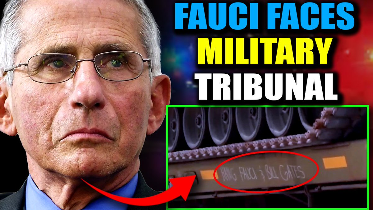 🚨 US Army Insider Reveals Fauci and Gates Facing Military Tribunals as Foreign Adversaries 🇺🇸 They called it a vaccine. But inside Pentagon walls, the whispers are getting louder: It was an act of war. Today, we bring you explosive intel from high-ranking military insiders: preparations are underway for the arrest and military tribunal of Anthony Fauci - not as a public health official, not even as a criminal, but as a foreign adversary. Fauci and Bill Gates are now under active investigation for what insiders describe as acts of war - crimes not just against humanity, but directly against the U.S. military.