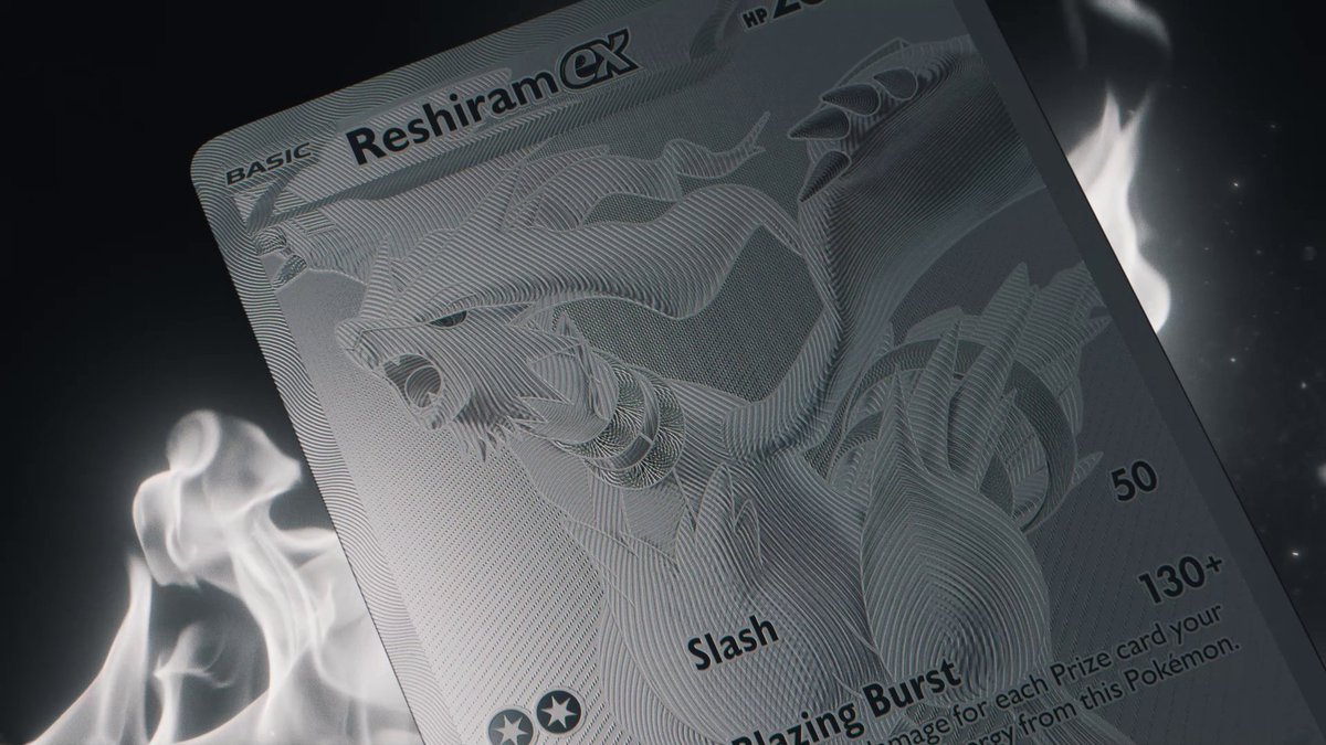 The dragons awaken for the fiNal battle! ⬛⬜ Zekrom ex and Reshiram ex Black White rare cards special reveal video.