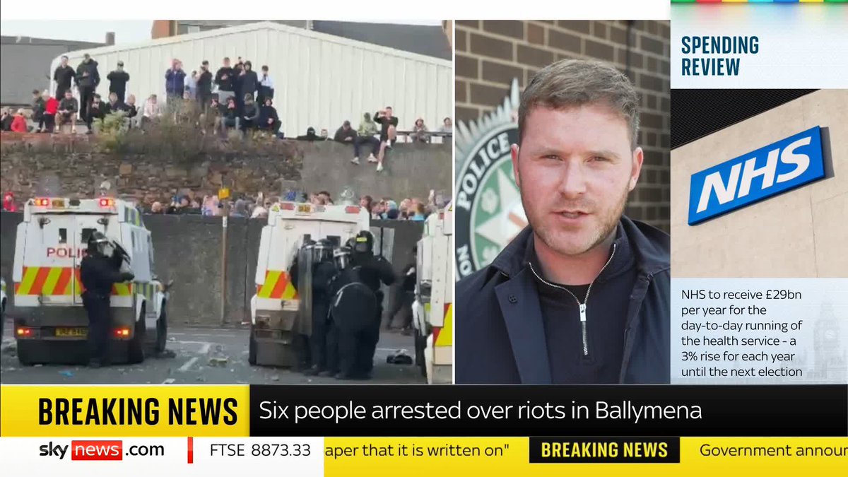 No where in this Sky fake news report on the Ballymena protests, do they mention that 3 kids have been raped by illegal immigrants in the last 2 weeks. MSM lie to you by omission, then call you a racist. In Northern Ireland they have had enough.