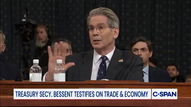 .Rep. Terri A. Sewell: "Will the big beautiful bill add to the national debt? Yes or no?" Treasury Secretary Scott Bessent: "It remains to be seen."