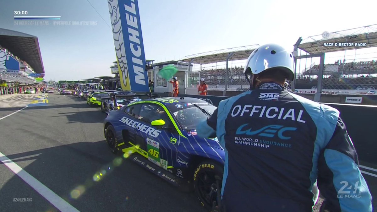 Qualifying in Le Mans is LIVE! 🟢 Who will get through to Hyperpole tomorrow? Watch now on to find out 🎥 #WEC #LeMans24