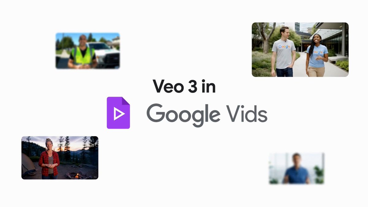 ๐ฃ Now, #Veo3 is available on Business and Enterprise plans in Google Vids. Try it today at