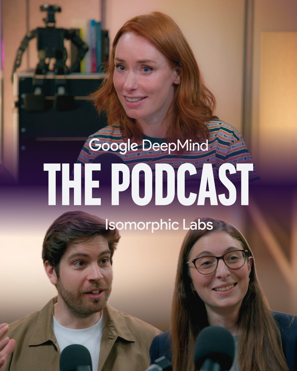 The future of drug discovery isn't just about AI; it's about how AI empowers human experts. 🥼 Join rebecca paul and Max Jaderberg from Isomorphic Labs, as they share their insights with Hannah Fry on leveraging AI agents to explore vast molecular spaces. See their discussion ↓