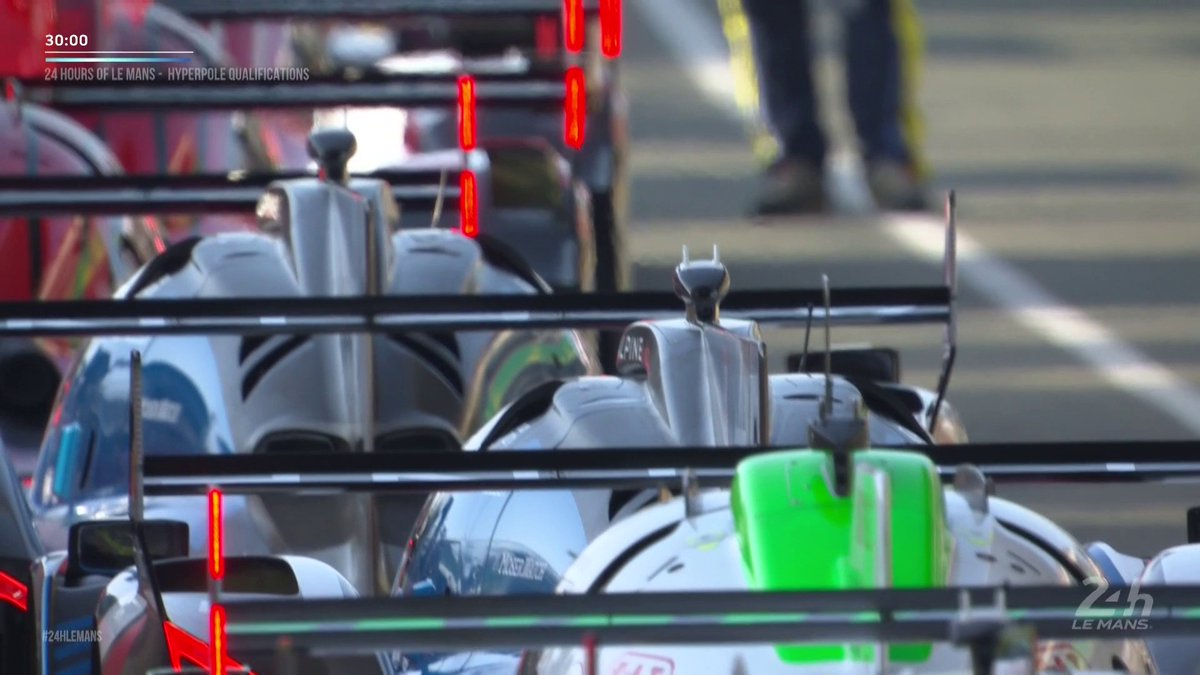 It's HYPERCAR TIME! 30 minutes to get into the Top 12 for tomorrow's Hyperpole. Watch now on 🎥 #WEC #LeMans24