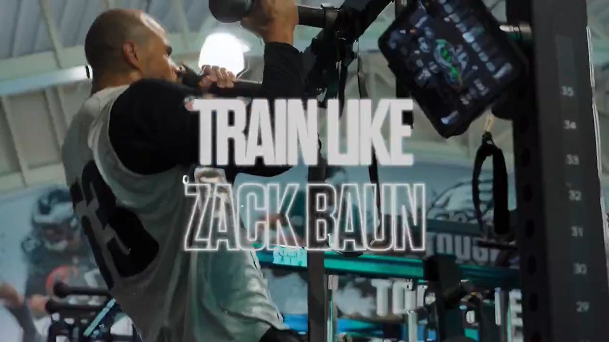 Watch as the Bald Eagle shows you how he trains as an NFL Linebacker
