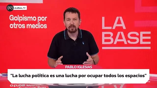 "Los demócratas tenemos que posicionarnos, tenemos que hablar y tenemos que informar sobre quienes son esos jueces que persiguen a Cristina Kirchner" Pablo Iglesias, desde Colombia 👇🏽 📺 LA BASE |
