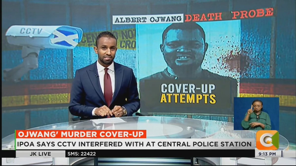 I told you before that there is a well choreographed cover-up plan to protect DIG Eliud Lagat. Kesho we will hound him out of office.
