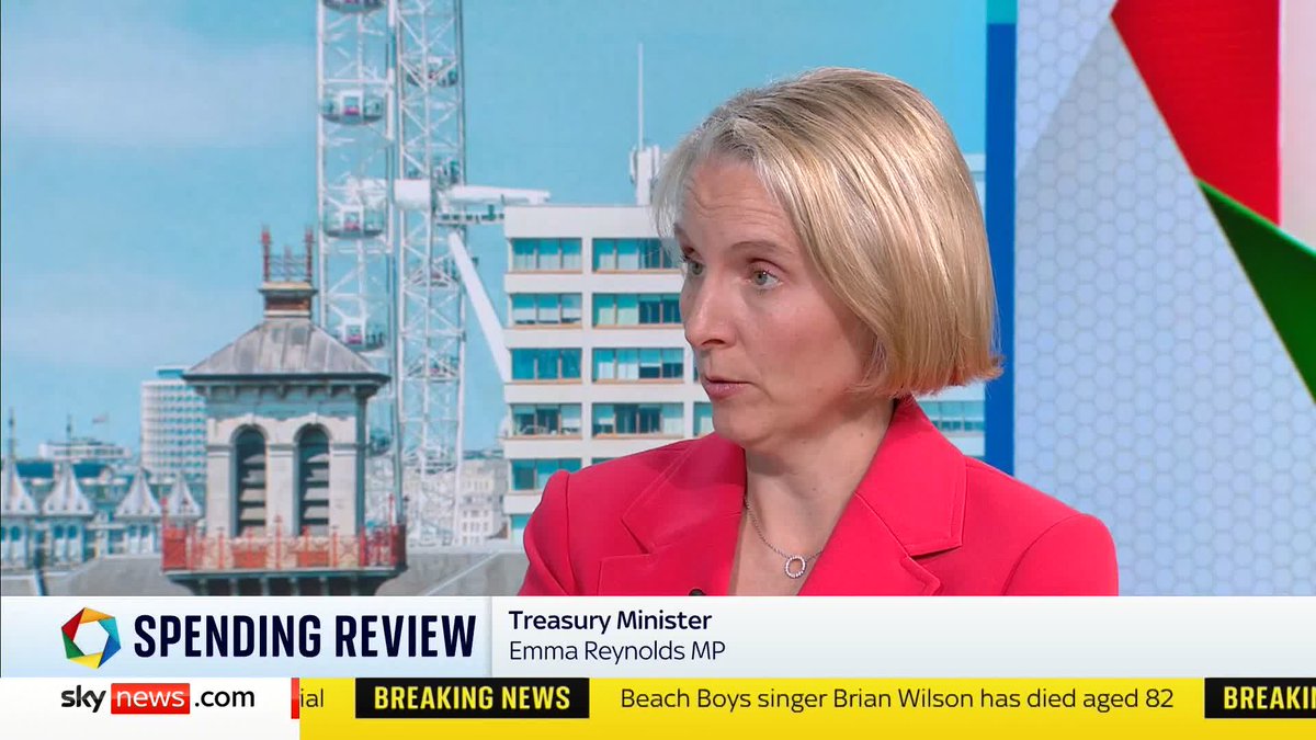 "I'm not ruling it in and I'm not ruling it out." Sky's Ali Fortescue asks Treasury minister Emma Reynolds for Wycombe 🌹 whether taxes will be going up in the autumn. #PoliticsHub 📺 Sky 501, Virgin 602, Freeview 233 and YouTube