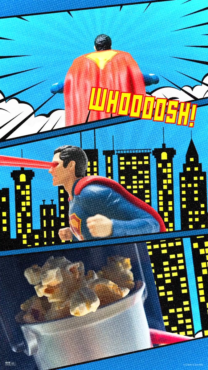 The ultimate collectible has landed. Don’t miss the Heat Vision Popcorn Popper Bucket. Coming soon to Regal. Get your tickets now for Superman, flying into theatres July 11. Superman 🔗:
