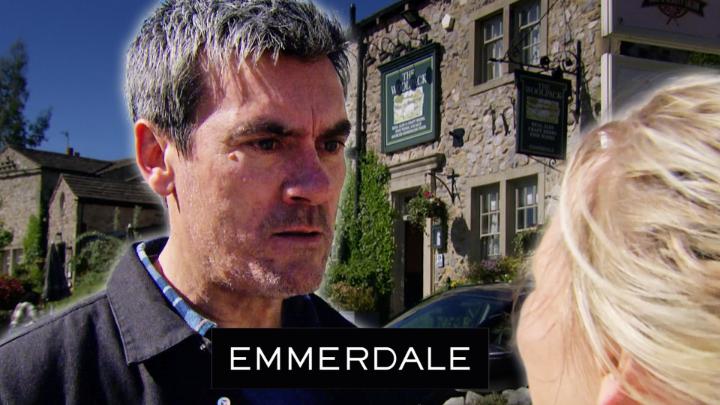 "I know you killed him." #Emmerdale
