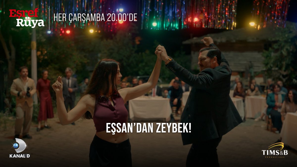 Eşref ve Nisan karşılıklı zeybek oynuyor! #EşSan #EşrefRüya yeni bölümüyle #KanalD’de. Kanal D @timsandb