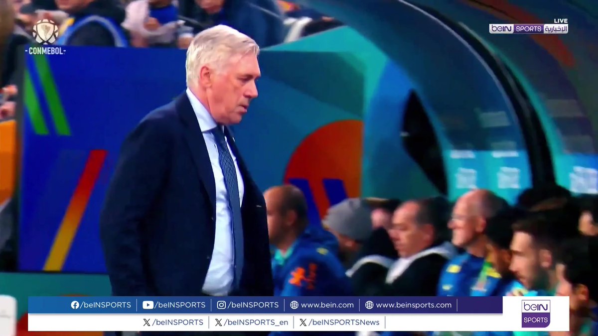 🟣🎥 تقرير خاص | تأهل المنتخب البرازيلي رسميا إلى كأس العالم 2026 بفوزِه 1- 0 على الباراغواي ، وذلك في المباراة الثانية لكارلو أنشيلوتي في الإدارة الفنية للمنتخب البرازيلي الذي شهد مستواه تظورا بالمقارنة مع الفترة الماضية 🎙️تقرير | باتريسيا لوبيس Patricia Lopes