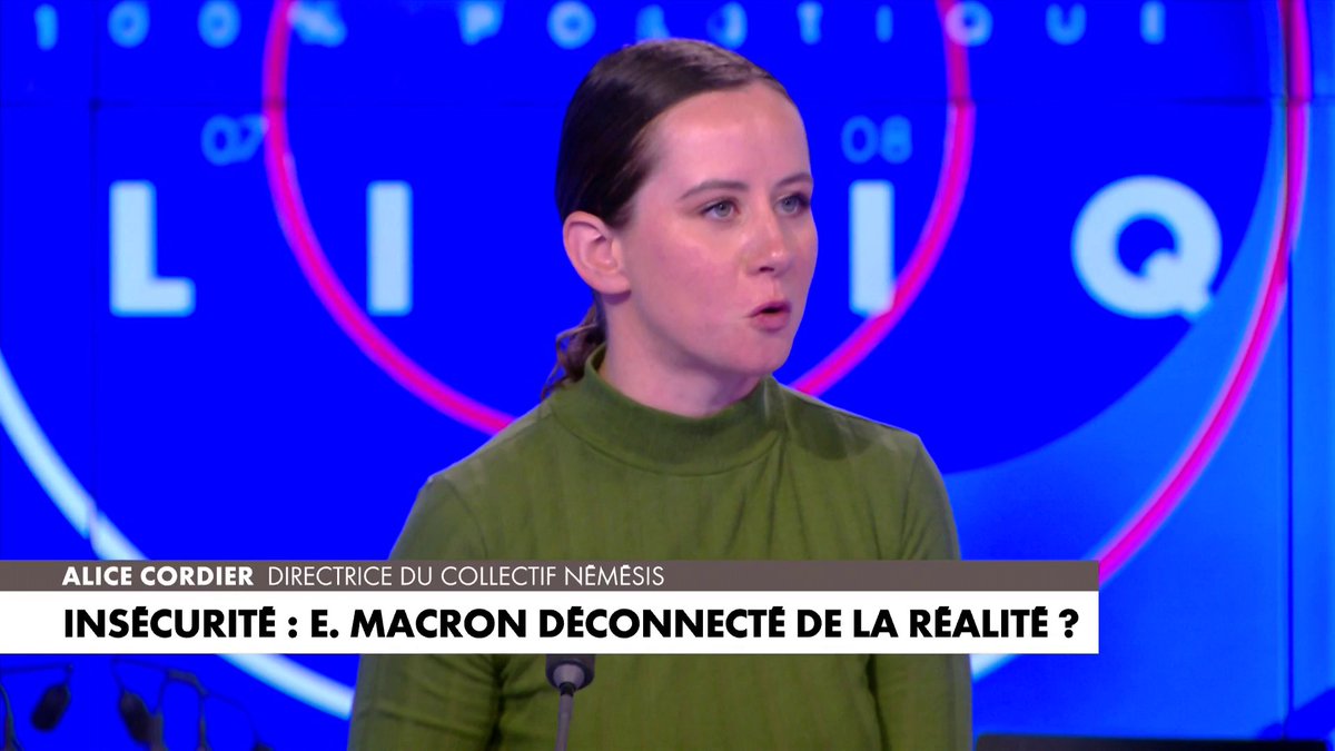 Alice Cordier : «Bizarrement, les magistrats n’appliquent jamais les peines maximales», dans #100Politique