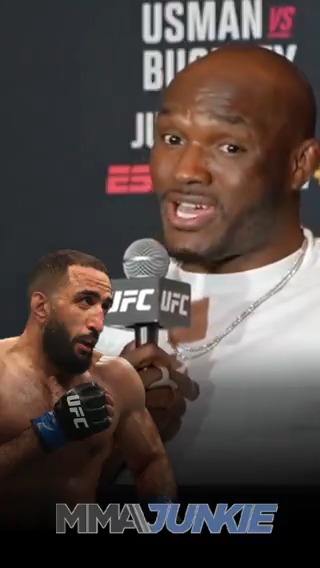"What do you have to offer me? ... I wish him well." Kamaru Usman says he has no reason to fight Belal Muhammad after #UFCAtlanta.