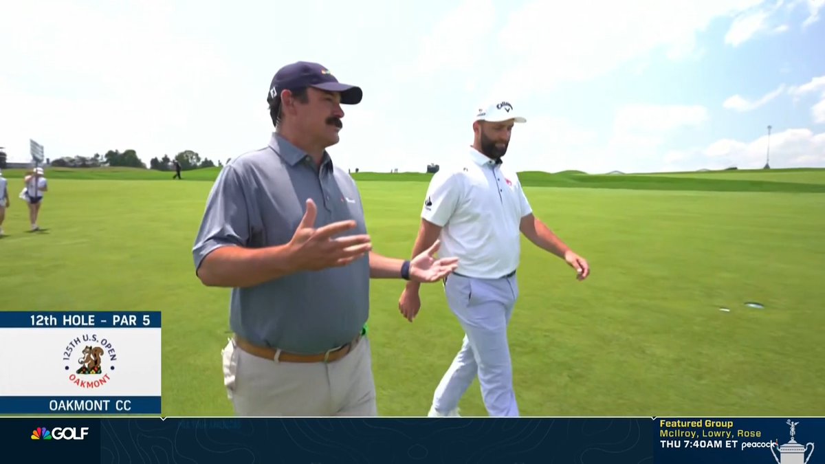 Jon Rahm shares a firsthand look at some of the strategic challenges Oakmont will present this week. 👀