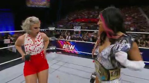 The Women's World Champion may be Timeless, but CEO looks to show that Moné changes everything TBS Champion Mercedes Moné Varnado is on commentary as AEW Women's World Champion "Timeless" Toni Storm battles Julia Hart when #AEWSummerBlockbuster is LIVE at 8/7c on TBS and max