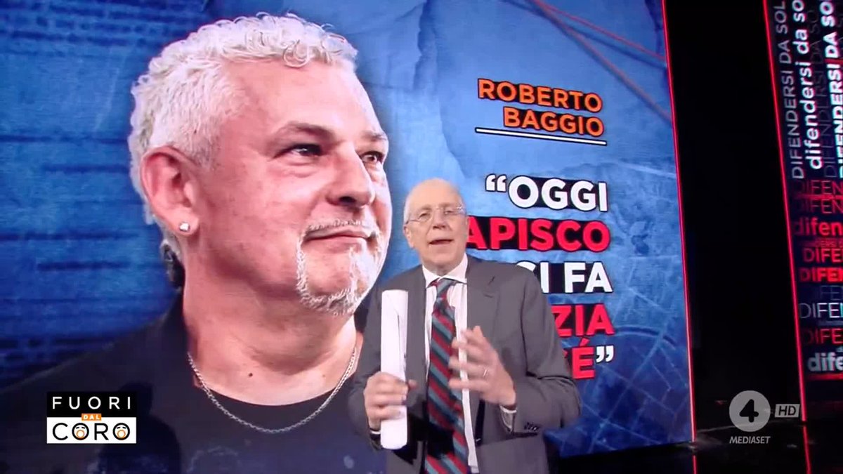 "Ora capisco chi si fa giustizia da solo". Roberto Baggio, ricordando la rapina subita in casa un anno fa. E poi la guardia giurata di #Roma che è intervenuta per sventare una rapina (e aiutare la vittima) e ora è in carcere. #Fuoridacoro
