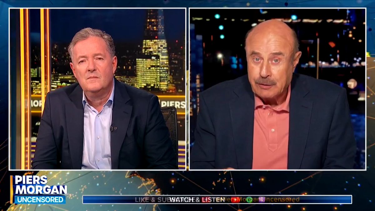 "No one is questioning the humanity of those people - even if they cross the border - but that doesn't make them immune from the law." Watch more of Dr Phil discussing the deportation riots in LA with Piers Morgan 👇 📺 Piers Morgan | @drphil
