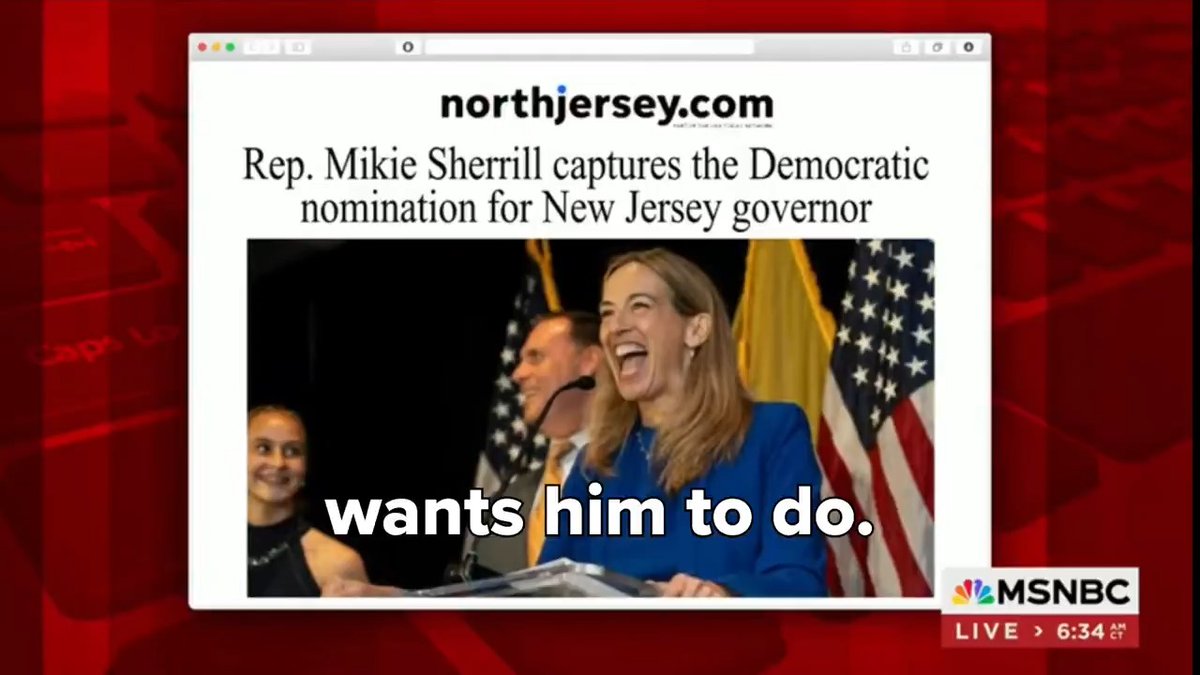 New Jersey, the stakes are high. I'm running against Jack Ciattarelli — a "100% MAGA" Trenton insider who wants to bring Trump's chaos to New Jersey. As governor, I’ll fight to lower costs, protect your rights, and make Trenton work for you.