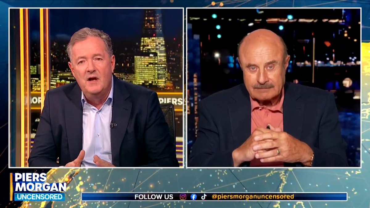 "Would you be happy if literally all of them were deported?" Piers Morgan presses Dr Phil on his views on illegal immigrants in the US. Watch more 👇 📺 Piers Morgan | @drphil