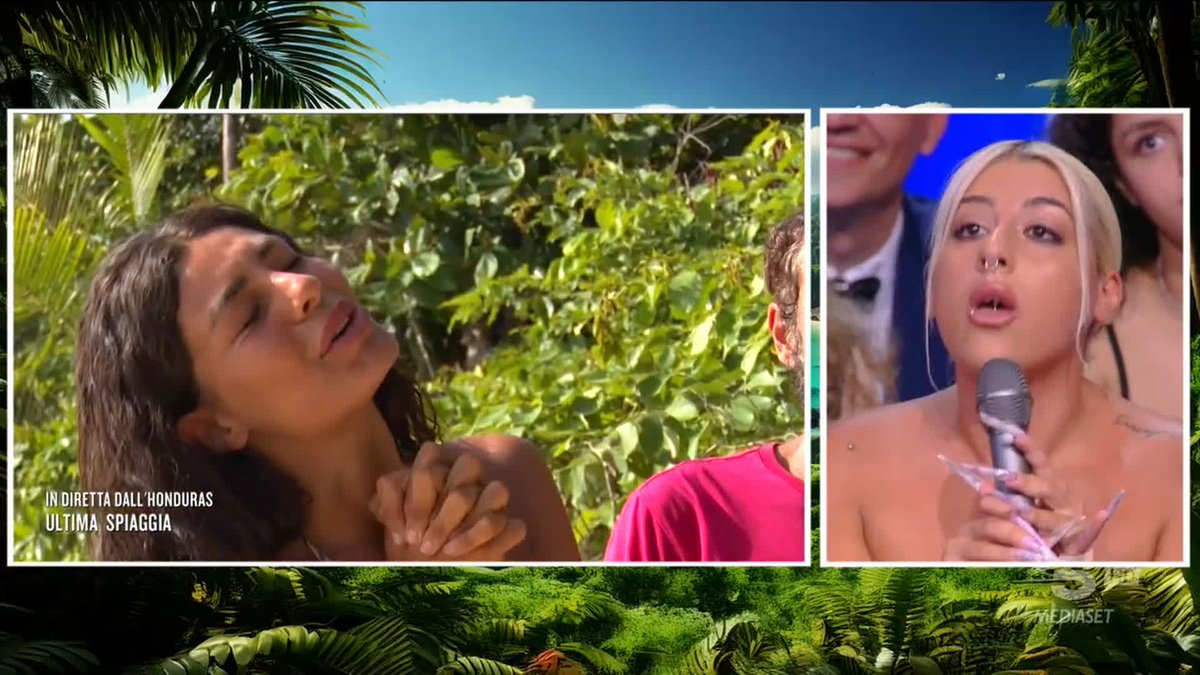 "Fatti conoscere per quella che sei" La Giss sostiene la sua amica Jasmin con parole di incoraggiamento ❤️ #Isola