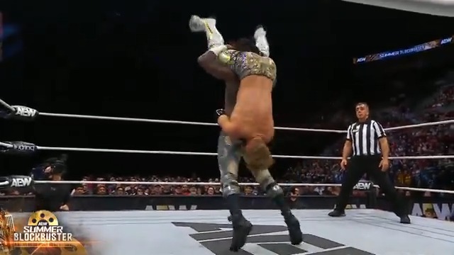 SWERVE COUNTERS THE STYLES CLASH WITH HANGMAN’S DEADEYE RAAAHHHHHHHHH #AEW #AEWDynamite