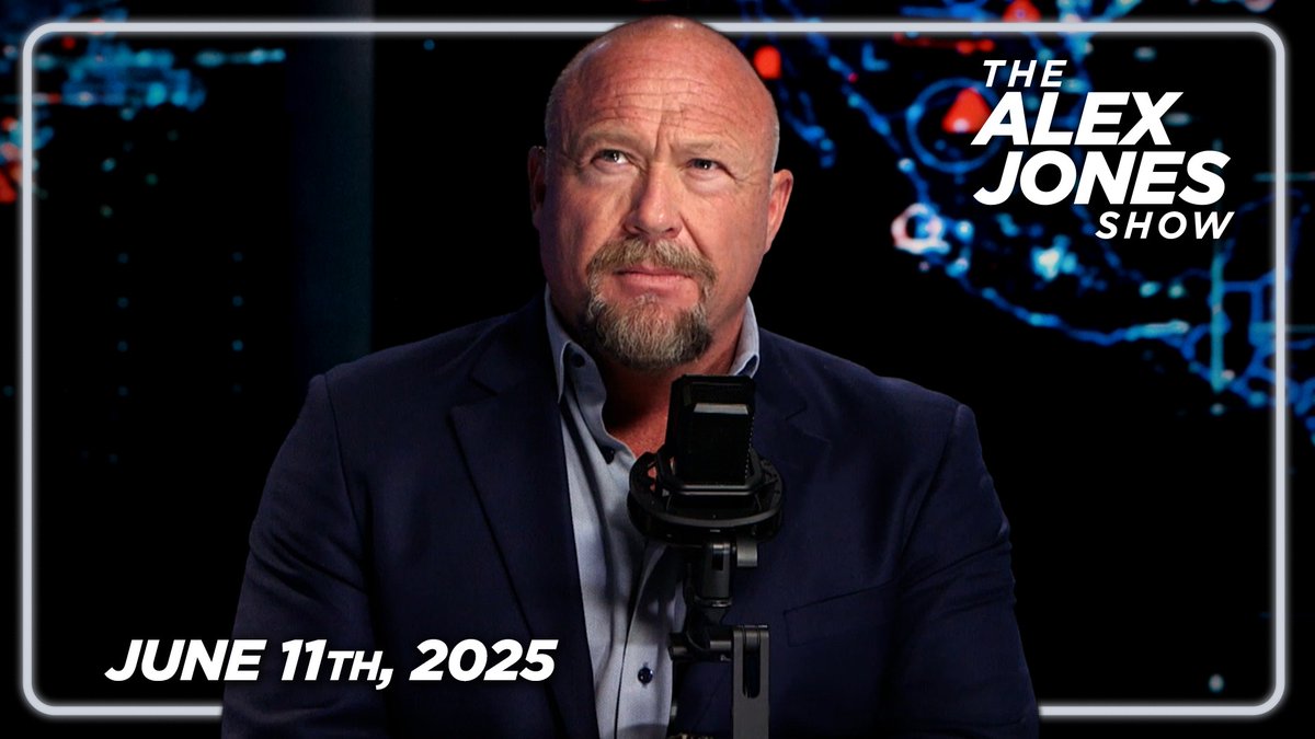 EMERGENCY WEDNESDAY BROADCAST: Trump Goes On Offense, ICE To Increase Raids On Blue Sanctuary Cities 4x! DOJ/Congress Launch Criminal Investigation Into CCP Funding NGOs Behind National Uprising! Plus, The Latest On The “No Kings” Promised Terror Offensive This Saturday! Finally, FBI Whistleblower Kyle Seraphin Joins Alex Jones Live In Studio! — FULL SHOW 6/11/25