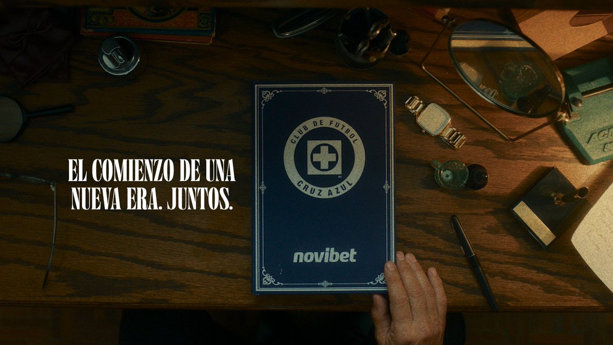 La Cruz Azul en el pecho 💙 La lealtad como estilo de vida. El comienzo de una Nueva Era. Juntos. Novibet, orgulloso patrocinador oficial de CRUZ AZUL 🚂
