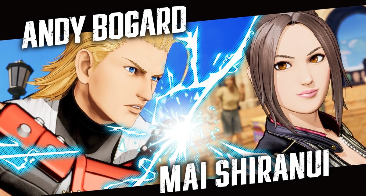 DLCキャラクター「アンディ・ボガード」の開発者対戦動画を公開🤜🤛🔥 ▶▶▶ アンディ VS 舞 ◀◀◀ #恋人の日 に合わせてカップル対決❤️🔥 アーケードスタイルによる対戦です👊 配信日についてはもうまもなく…‼️ #餓狼伝説 #CotW #アンディ・ボガード