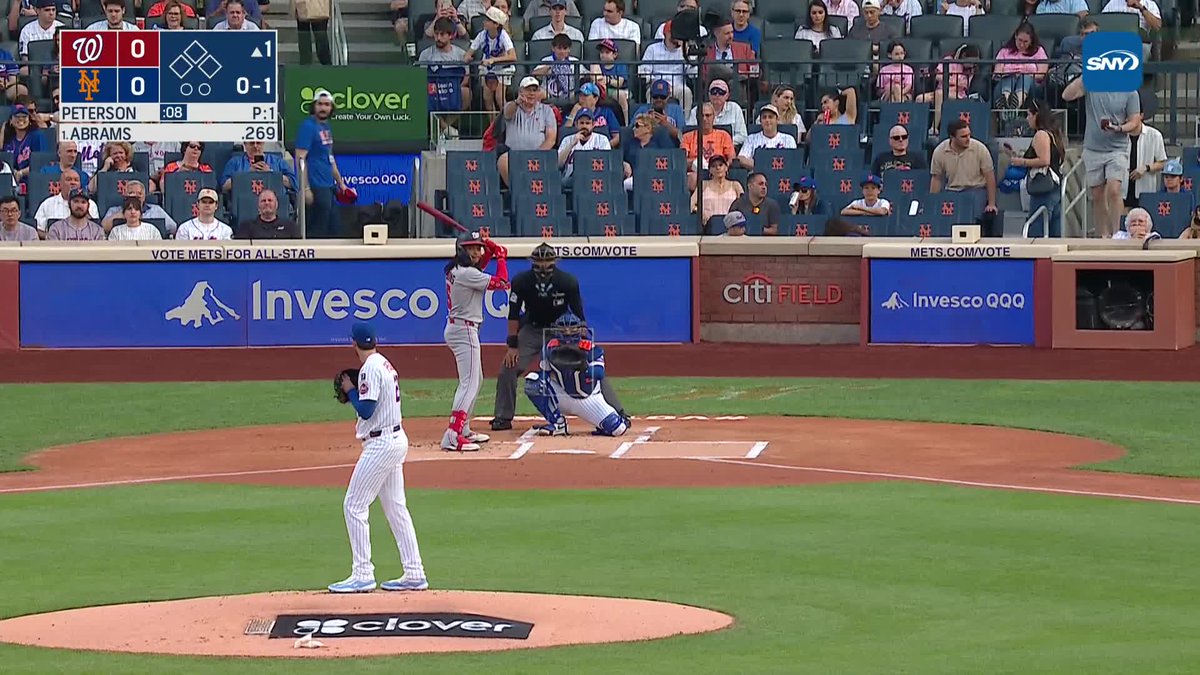 ALL 27 outs of David Peterson's first career complete-game shutout!