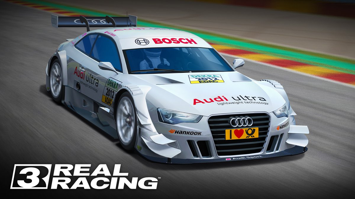 The Audi A5 Touring car makes its way to Real Racing 3! This incredible car raced from 2013 to 2018 and left its mark so complete this Limited Series event to earn your own car!