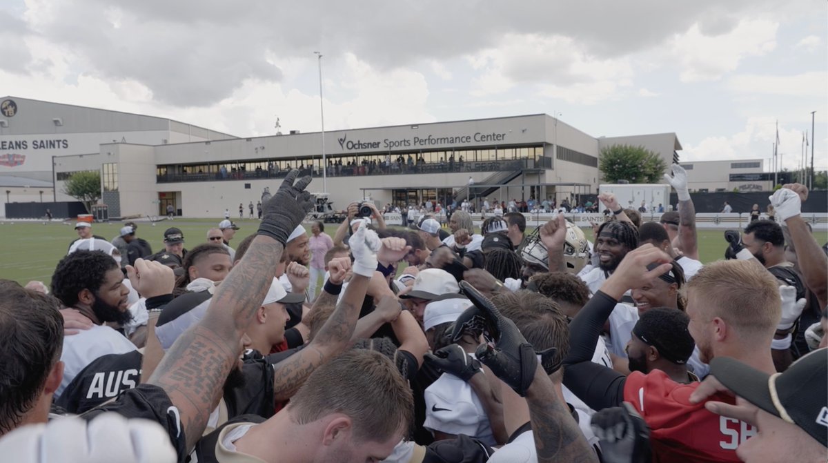 Sights from Day 2 of #Saints Minicamp 👀