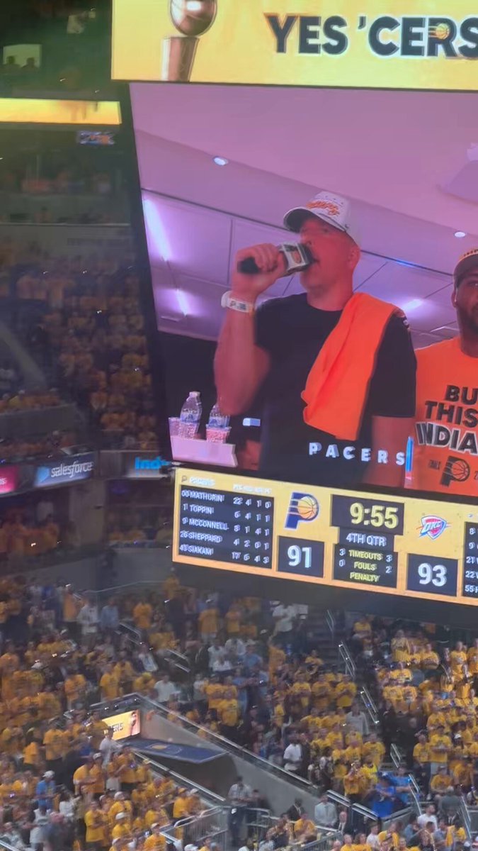 Pat McAfee with another promo for Pacers fans!