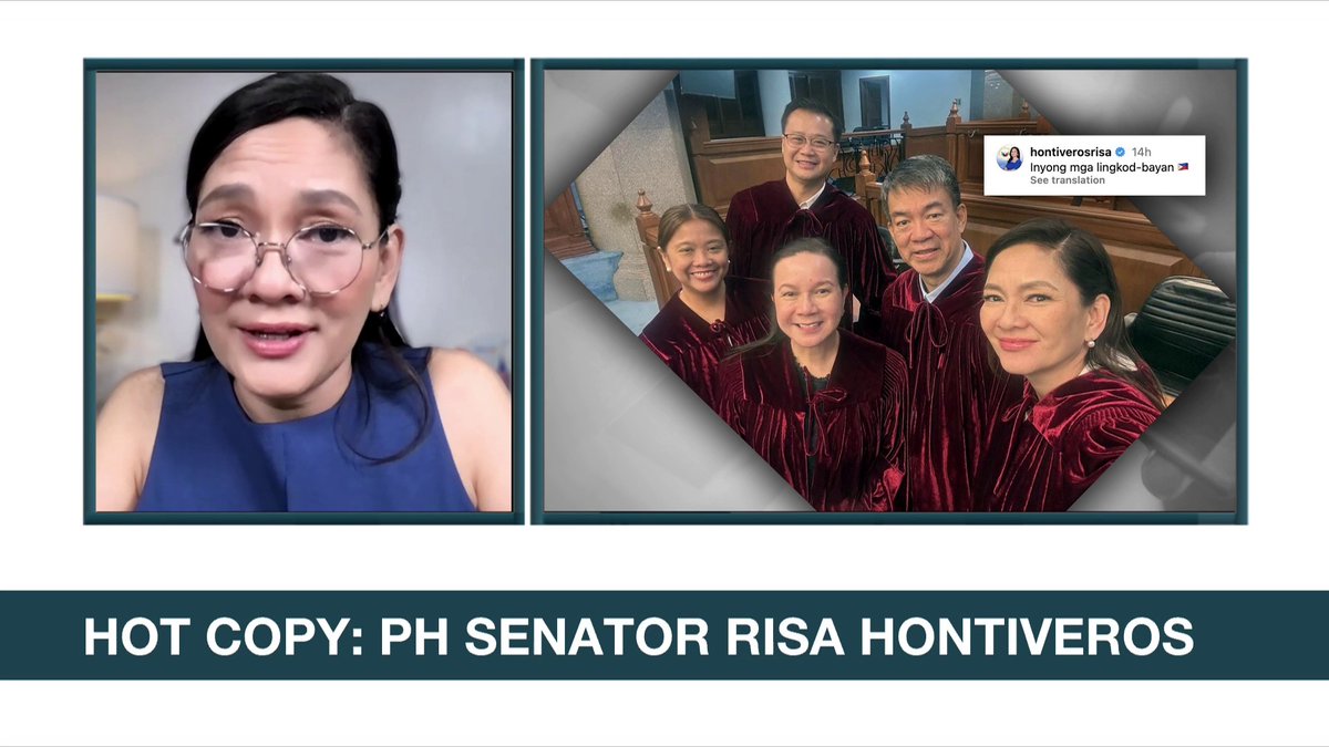 "Of course, binasa namin ang mosyon kaya nga po kami bumoto ng 'no,'" says Senator Risa Hontiveros in response to Senate President Francis Escudero’s call for the five senator-judges who opposed the motion to return the Duterte impeachment complaint to the House. #ANCHeadstart