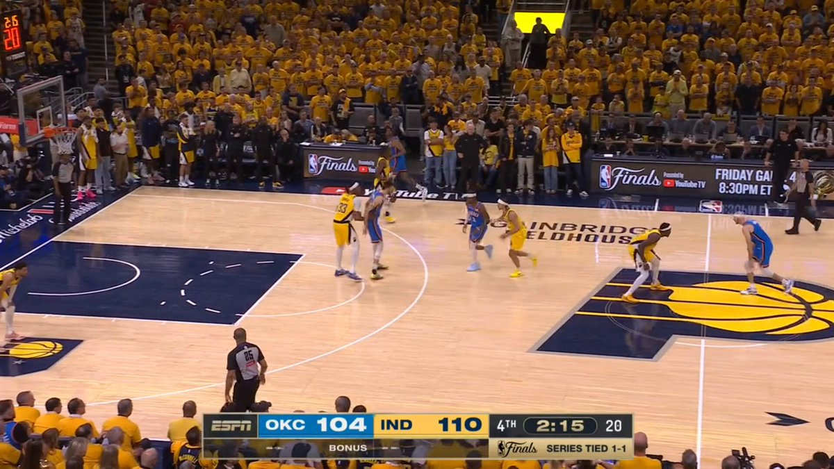 Chet Holmgren pissing his shorts in crunch time