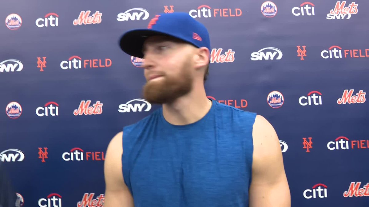 Brandon Nimmo reflects on David Peterson being the first lefty to throw a complete-game shutout for the Mets since Steven Matz in 2019: "Things that happen once every six years, that's pretty cool. It's been fun to see him grow up in front of my eyes"
