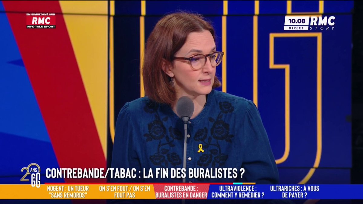 🚬 1 cigarette sur 2 n’est pas achetée au bureau de tabac : la fin des buralistes ? 🗣️ Barbara Lefebvre : "Je ne fume pas, je ne bois pas mais pourquoi, quand je paie ma Sécu, je dois payer pour ceux qui boivent et qui fument... Je suis pour un malus pour les fumeurs" #GGRMC