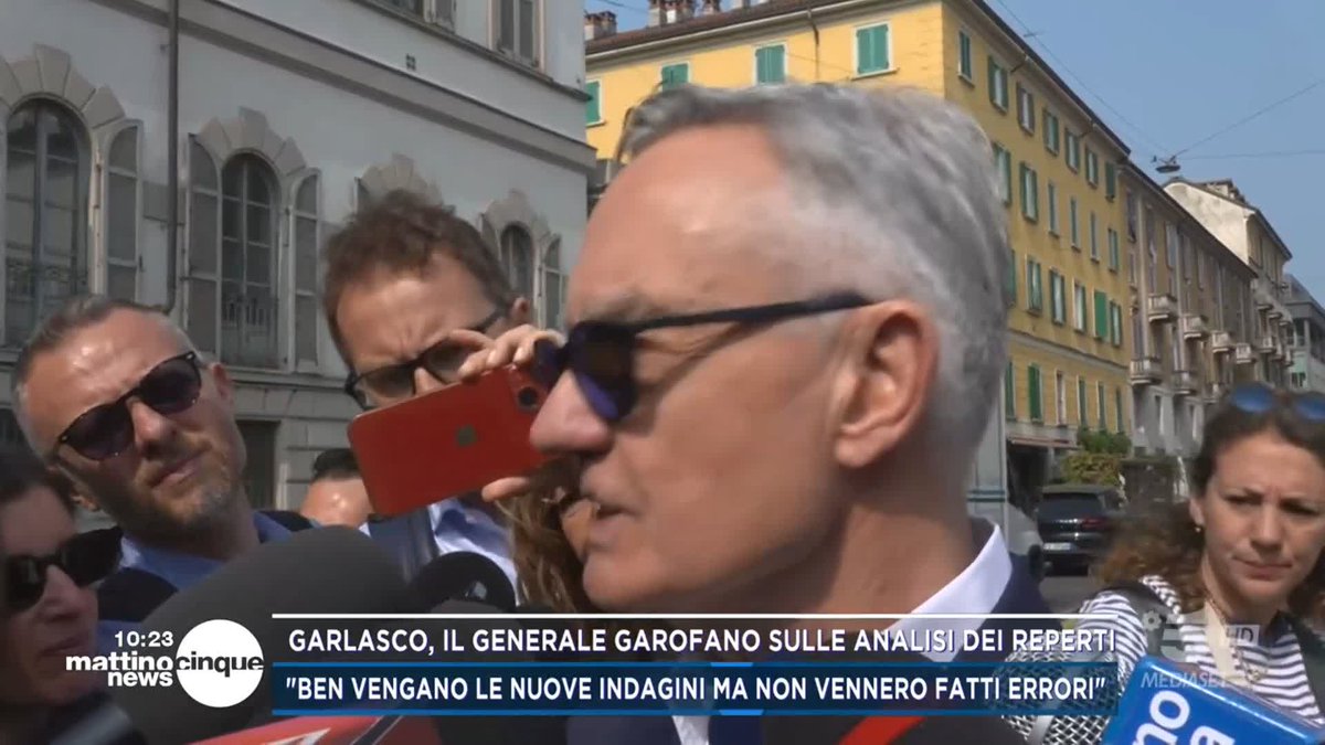 #Garlasco, "Ben vengano le nuove indagini, ma non vennero fatti errori" Le parole del generale Garofano #Mattino5