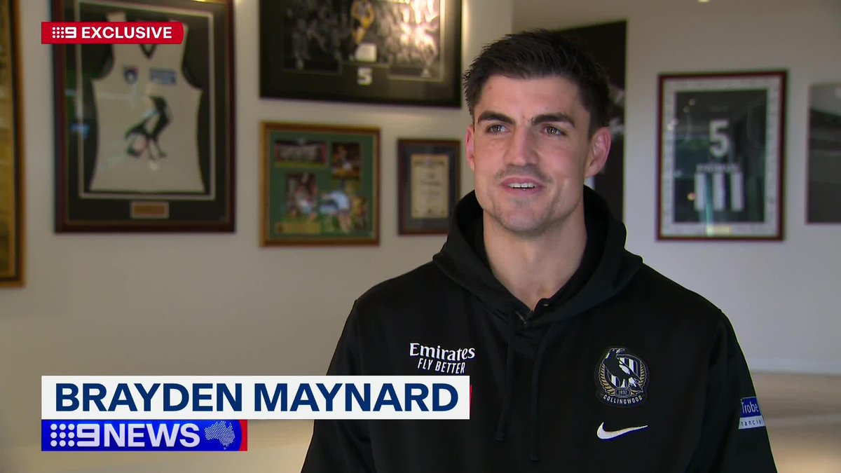 #EXCLUSIVE: A self-described 'loyal' clubman, Collingwood star Brayden Maynard sat down with chief football reporter Tom Morris to discuss why he decided to ink a fresh four-year deal with the Pies. #9News