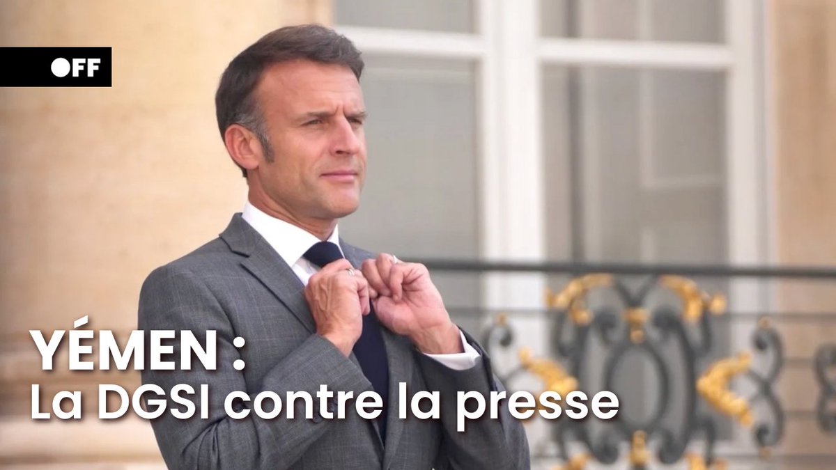 🤐 YÉMEN : LA DGSI CONTRE LA PRESSE En 2019, Quotidien noie le poisson pour dissimuler la censure d'un scoop de Valentine Oberti sur des ventes d'armes françaises 🎬«MACRON CONTRE L'INFO, tout ce qu'il fait pour qu'on ne sache rien» ➡️ 🙏 Soutenez OFF