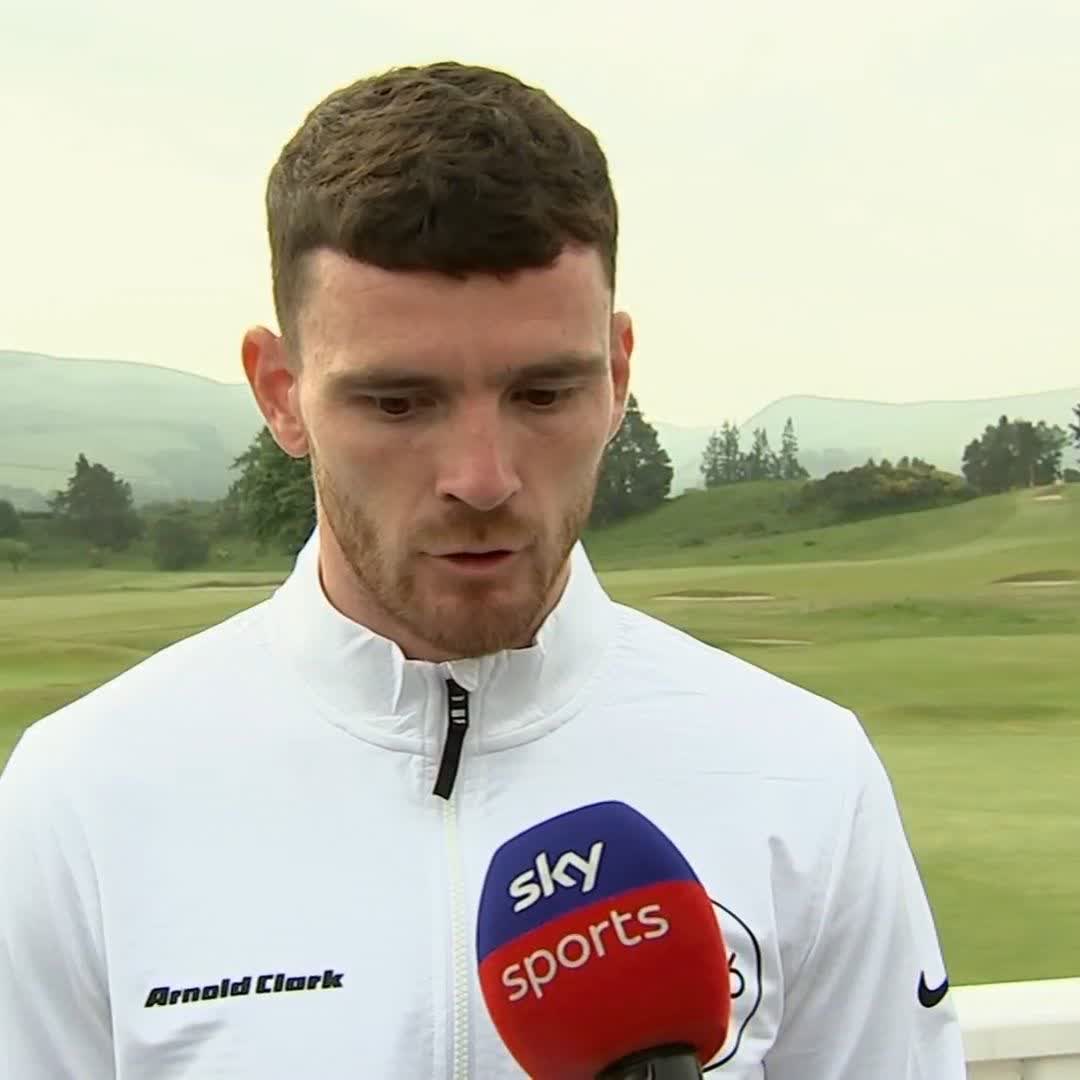 🗣️ "We want the club to be ambitious and they're doing that" Liverpool defender Andy Robertson at his charity golf day (AR26 Charity) on signing Jeremie Frimpong and being linked with players such as Milos Kerkez to strengthen competition at left-back 🔴