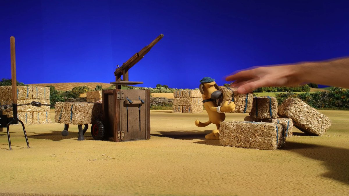 Stop-motion mischief on the set of Shaun the Sheep series 7 🌾