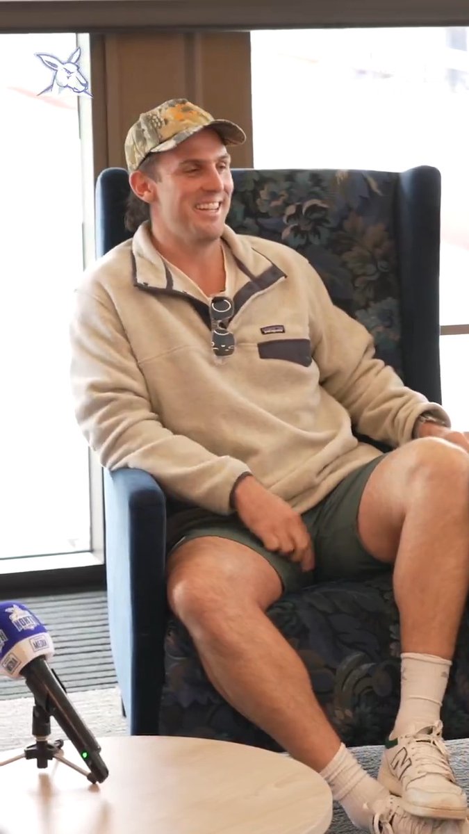 The bowler Mitch Marsh found easiest to get away? "James Anderson in Australia was pedestrian. "Only 600 Test wickets ... James Anderson, I didn't mean that." 😂 #Kangas