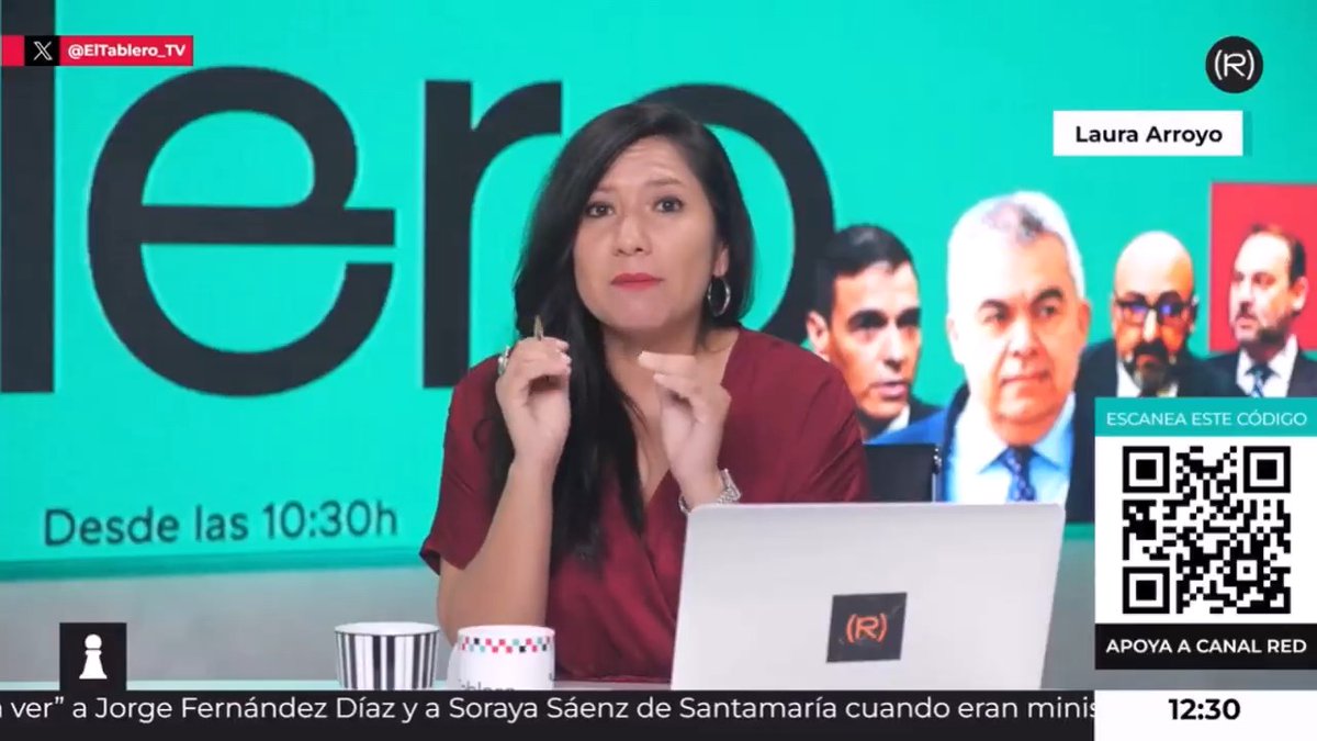 "Si el presidente pierde Moncloa, que sepa el PSOE que el único responsable es él, por su cobardía y malmenorismo" El cierre de Laura Arroyo en El Tablero 👇🏽 📺