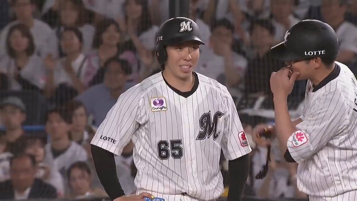 千葉ロッテ #寺地隆成 選手がタイムリーヒットを放ち、 #藤原恭大 選手のスレスレを攻めるホームインで再び勝ち越し‼️🔥 #chibalotte #日本生命セ・パ交流戦2025 #交流戦 #セ・パ交流戦 👇ライブ配信はこちら