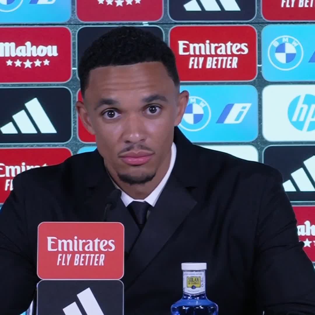 ๐ฃ๏ธ "It's a dream to be here, been waiting for this day for a long time" Trent Alexander-Arnold says he's "proud and excited" to join Real Madrid โช