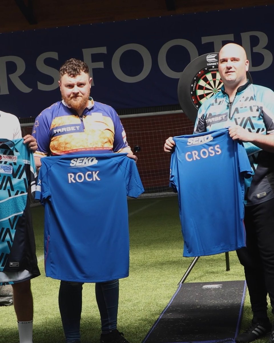 No need to guess where we've been 👀 Josh Rock and Rob Cross take on Rangers Football Club, coming very soon! #TeamTarget