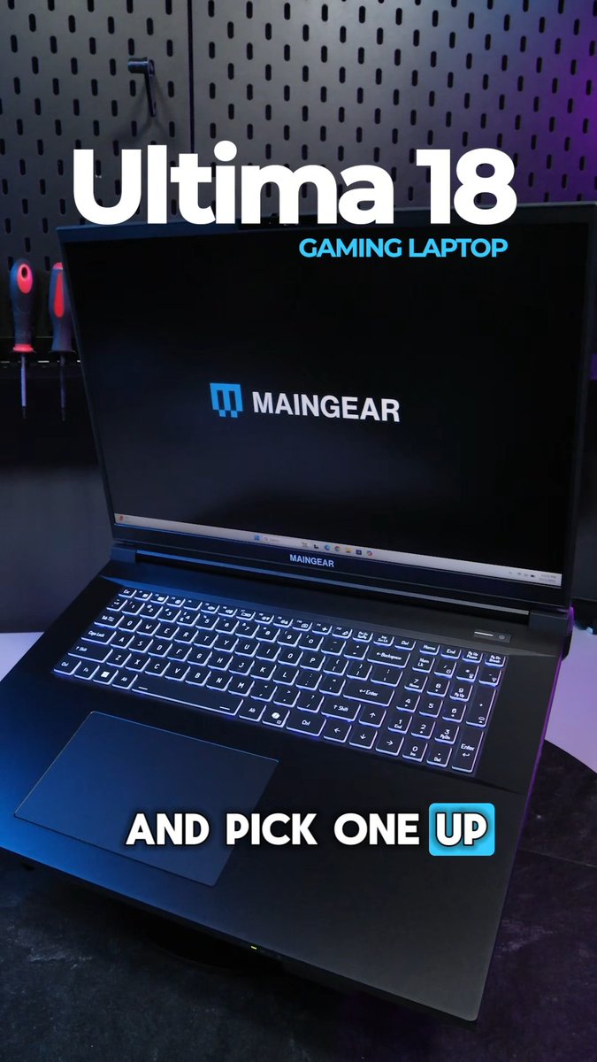 The Ultima 18 is here! Powered by the Intel Gaming Intel Core Ultra 9 275HX and your choice of an NVIDIA GeForce RTX 5080 or 5090 mobile! ✨ Pick one up today at🔗: