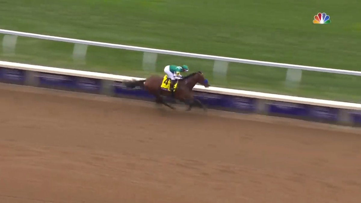 The last time the #BreedersCup was at Keeneland, Flightline closed out the #BC22 card with this jaw-dropper. 🤩 See you at #BC26. 🙌
